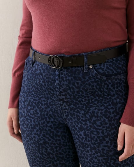 PU Belt With Double Buckle - In Every Story