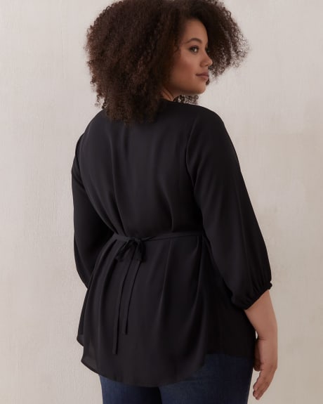 A-Line Blouse With Smocking Detailing - In Every Story