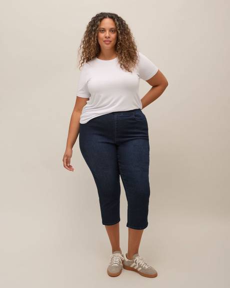 Pantalon cheville en denim, coupe ingénieuse, tissu responsable - d/C Jeans - Essentiels PENN.