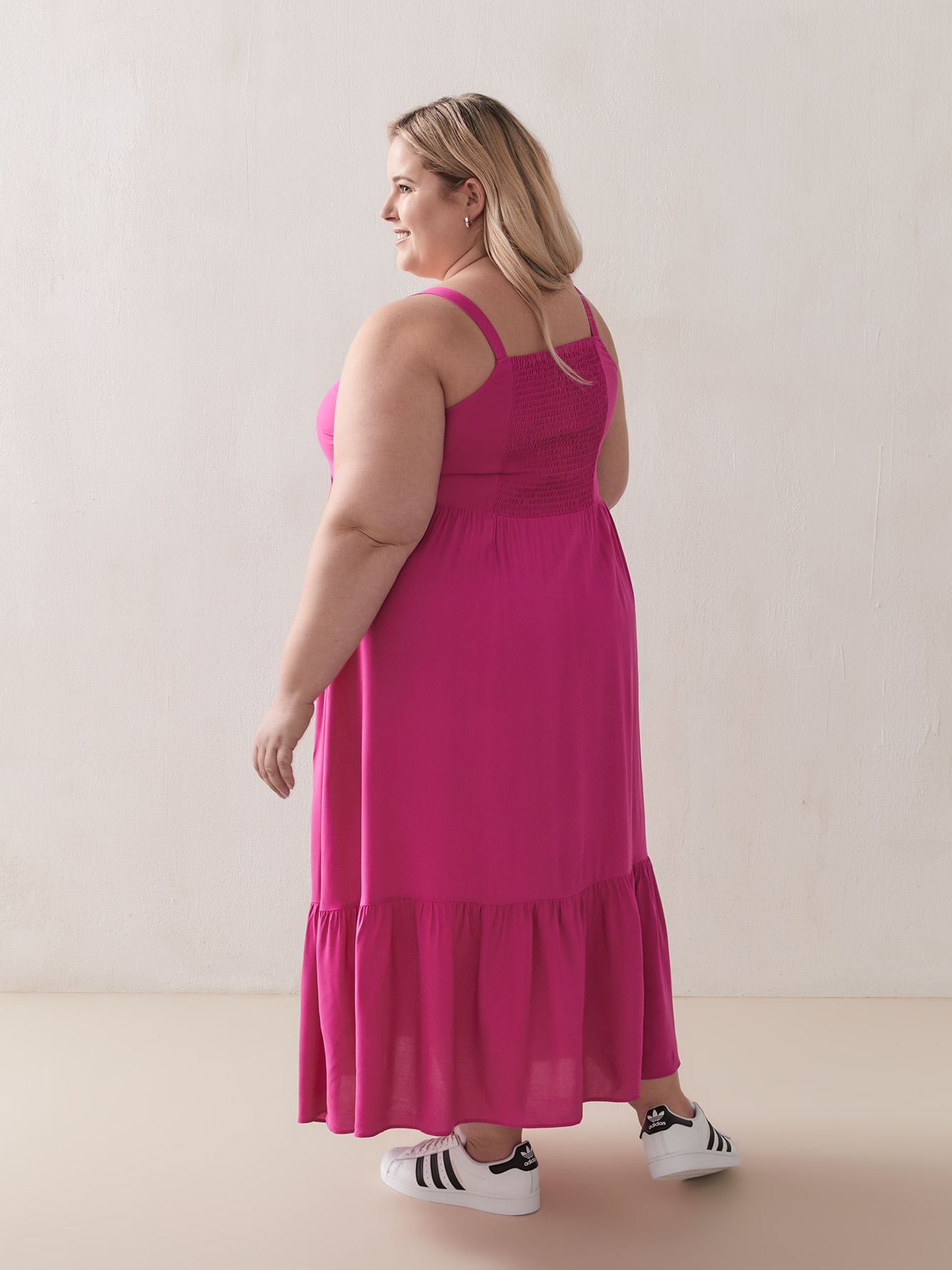 Midi Dress With Empire Waist In Every Story Penningtons