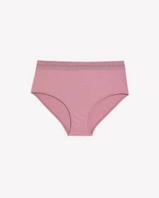 Pink Full Brief with Lace Waist - ti Voglio