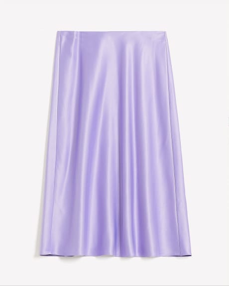 Satin Column Midi Skirt - Addition Elle