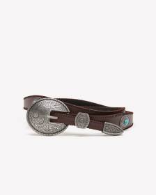 Ceinture western brune classique