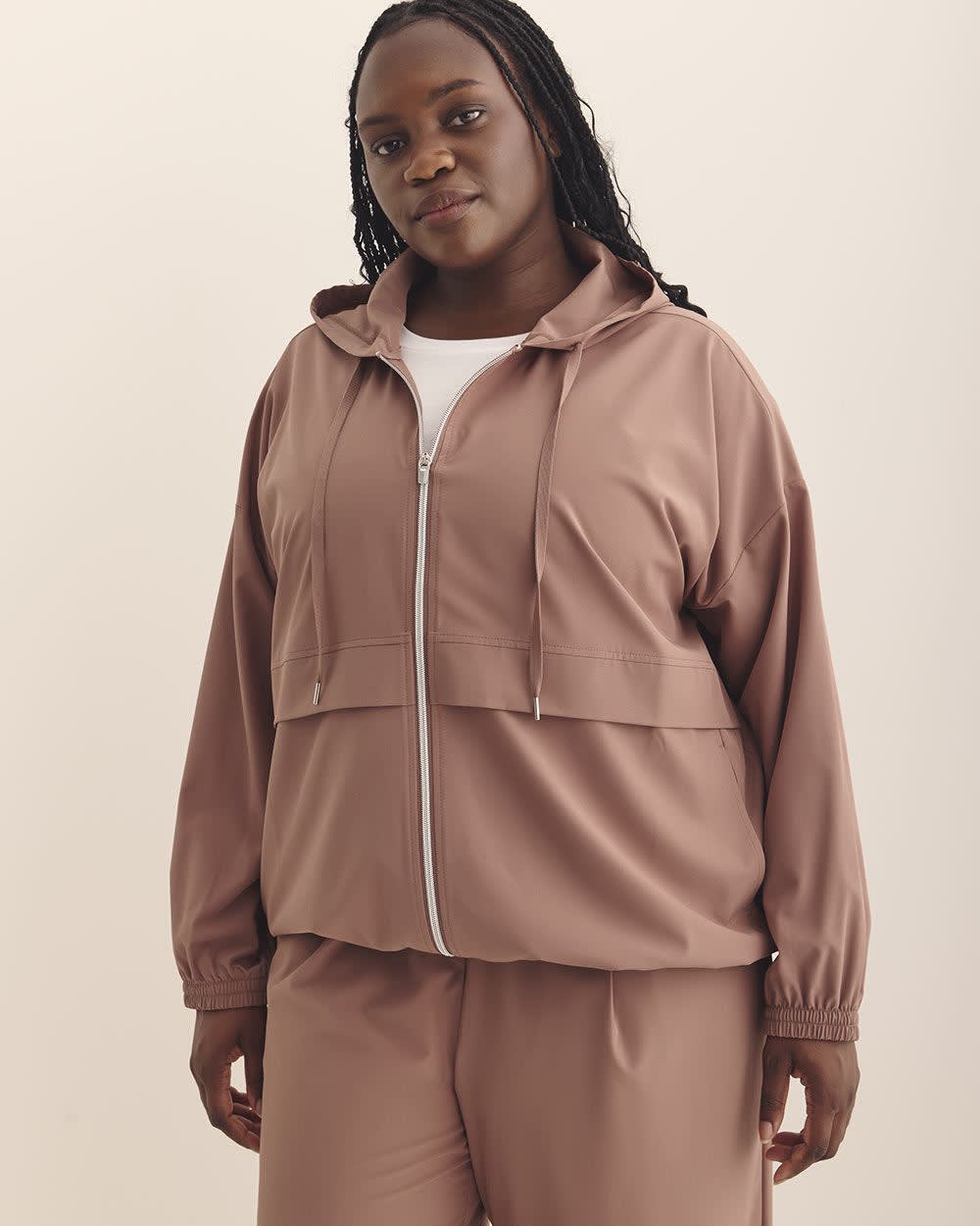 Responsible, 4-Way Stretch Zipped Jacket - Active Zone Responsible, 4-Way Stretch Zipped Jacket - Active Zone