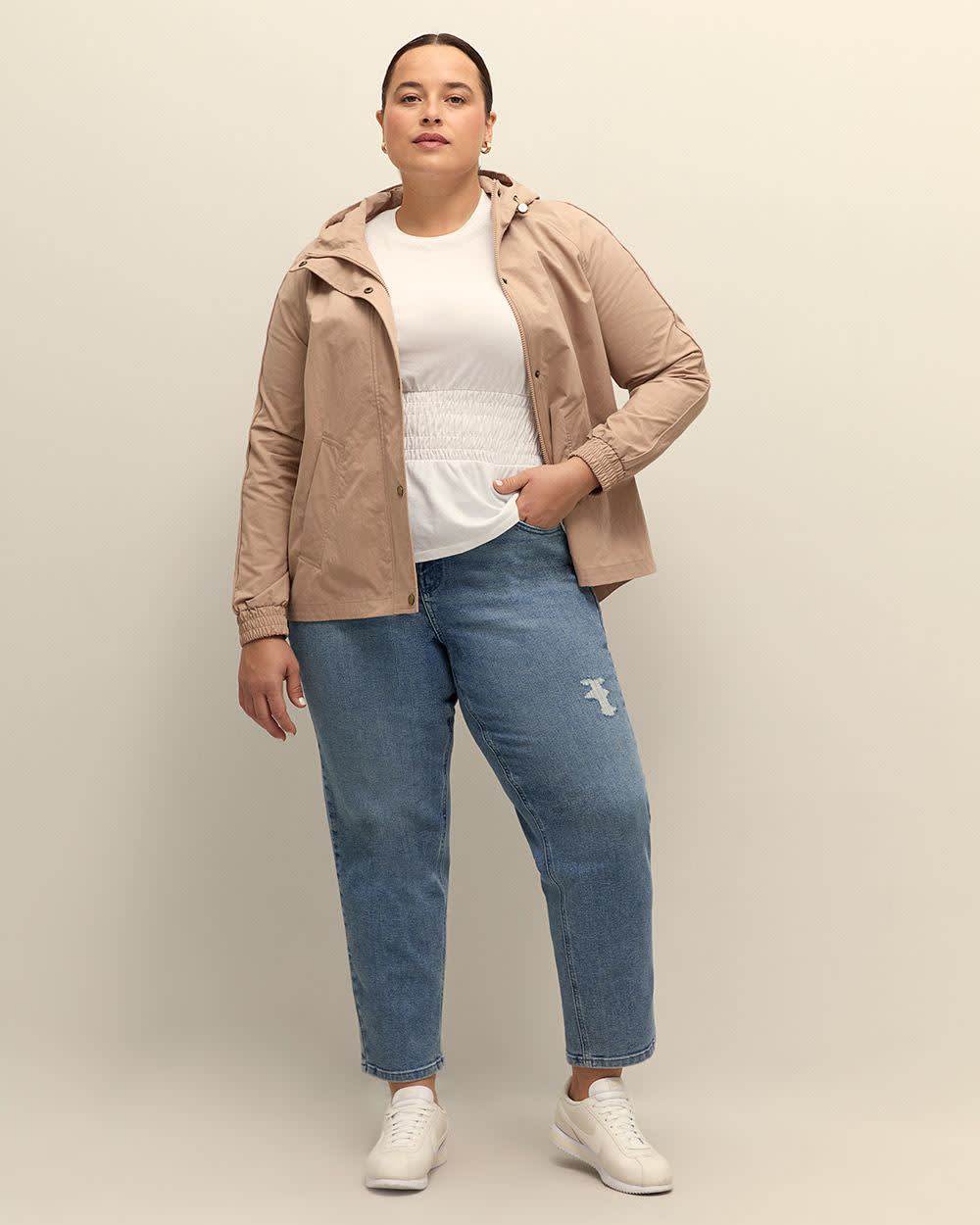High-Rise Mom Jeans - Addition Elle