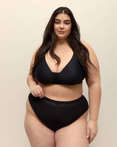 Wide Lace Cheeky Brief - ti VOGLIO
