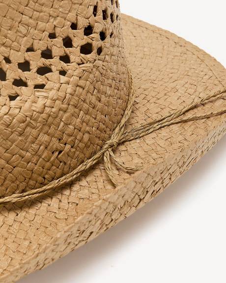 Chapeau de cowboy en pailles