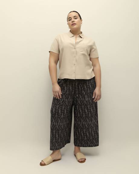 Responsible, Knit Gaucho Pant