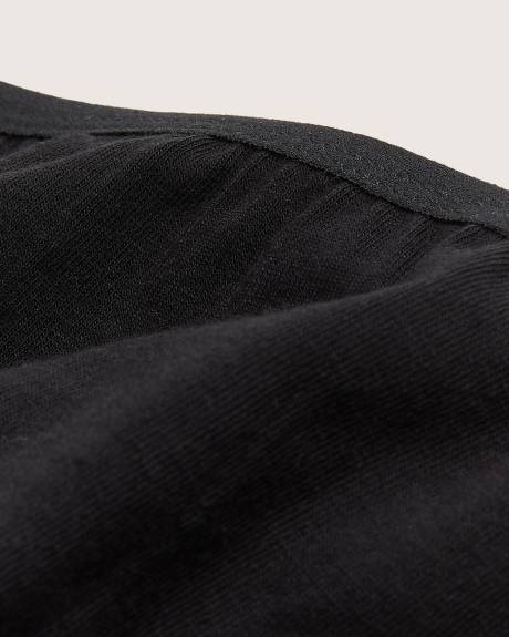 High-Cut Brief with Lace Applique - ti VOGLIO