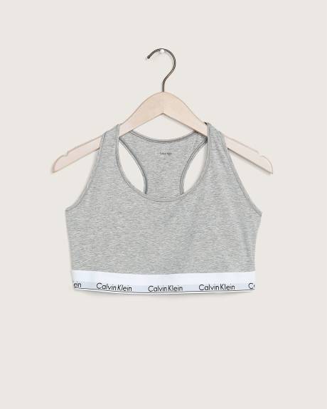 Unlined Cotton Bralette - Calvin Klein