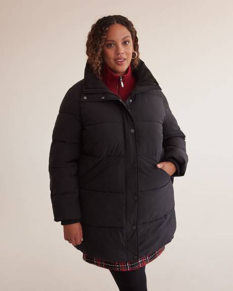 Responsible, Puffer Jacket with Hidden Hood