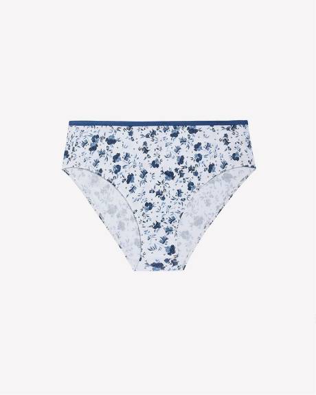 Culotte échancrée à motif avec élastique scintillant - ti Voglio