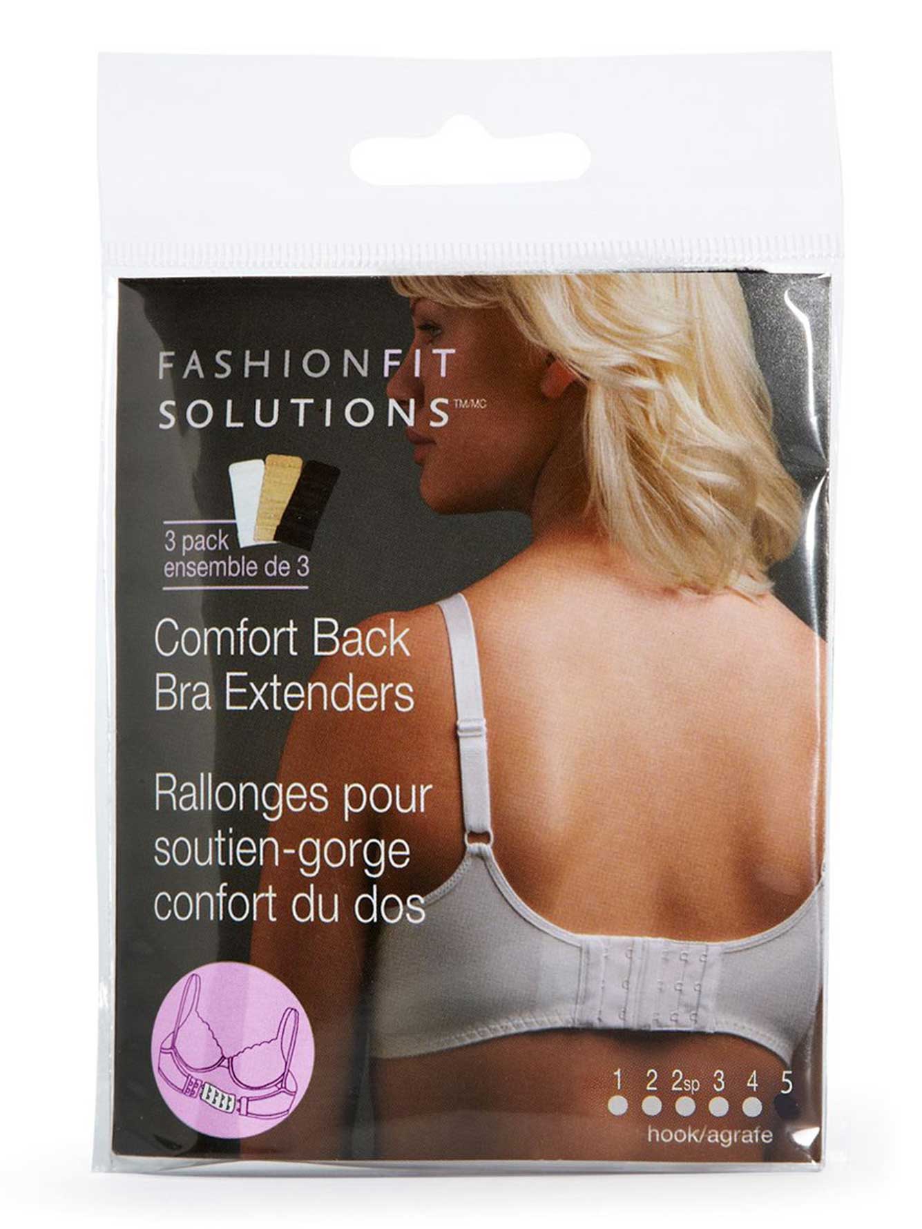 rallonge soutien gorge 5 crochets