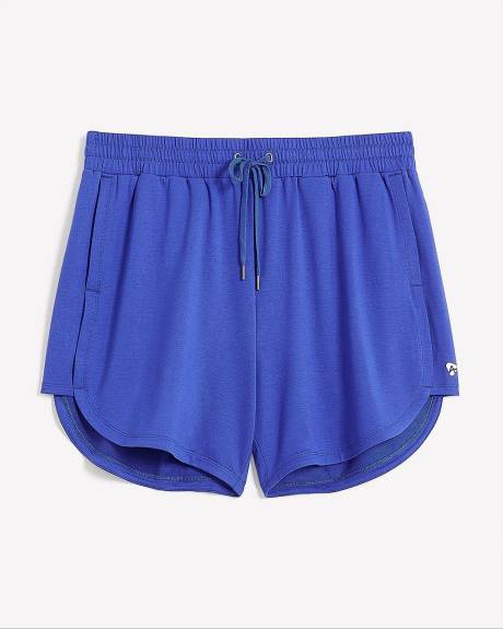 French Terry Shorts with Side Panel - Active Zone