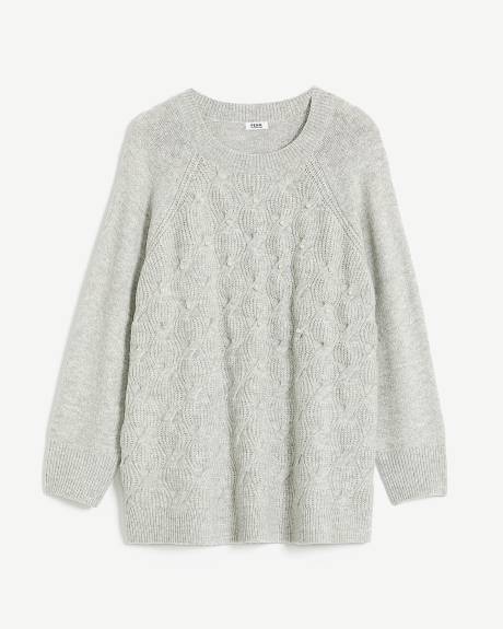 Fancy Sweater with Decorative Pearls