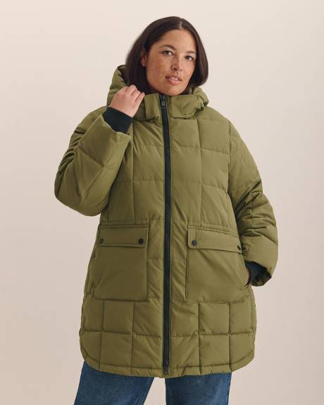 Parka antid&eacute;chirure avec capuche amovible