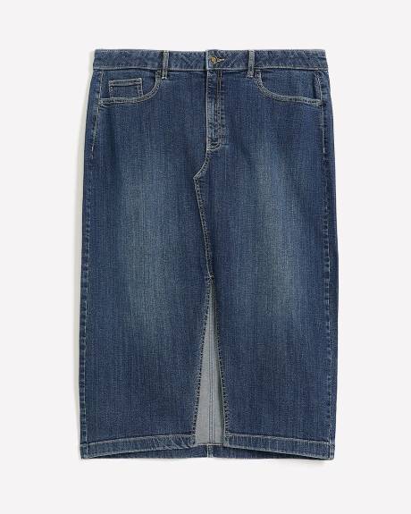 Responsible, Curvy Denim Maxi Skirt - d/C Jeans