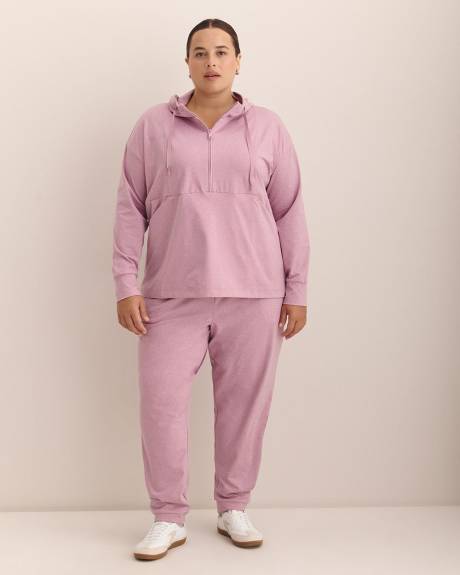 Half-Zip Hooded Sweatshirt - Active Zone