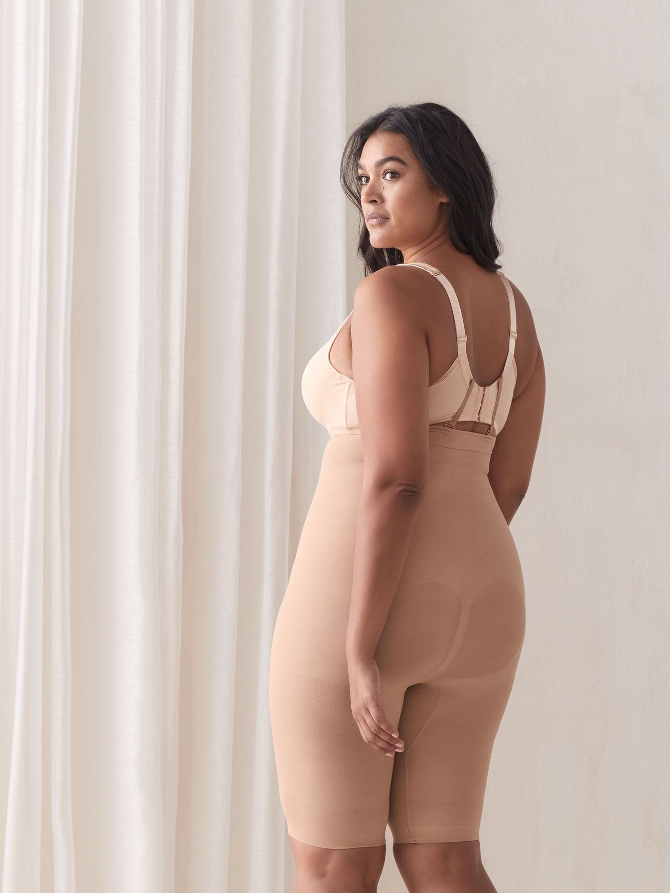 High Waist Long Leg Shapewear Panty Body Wrap Penningtons