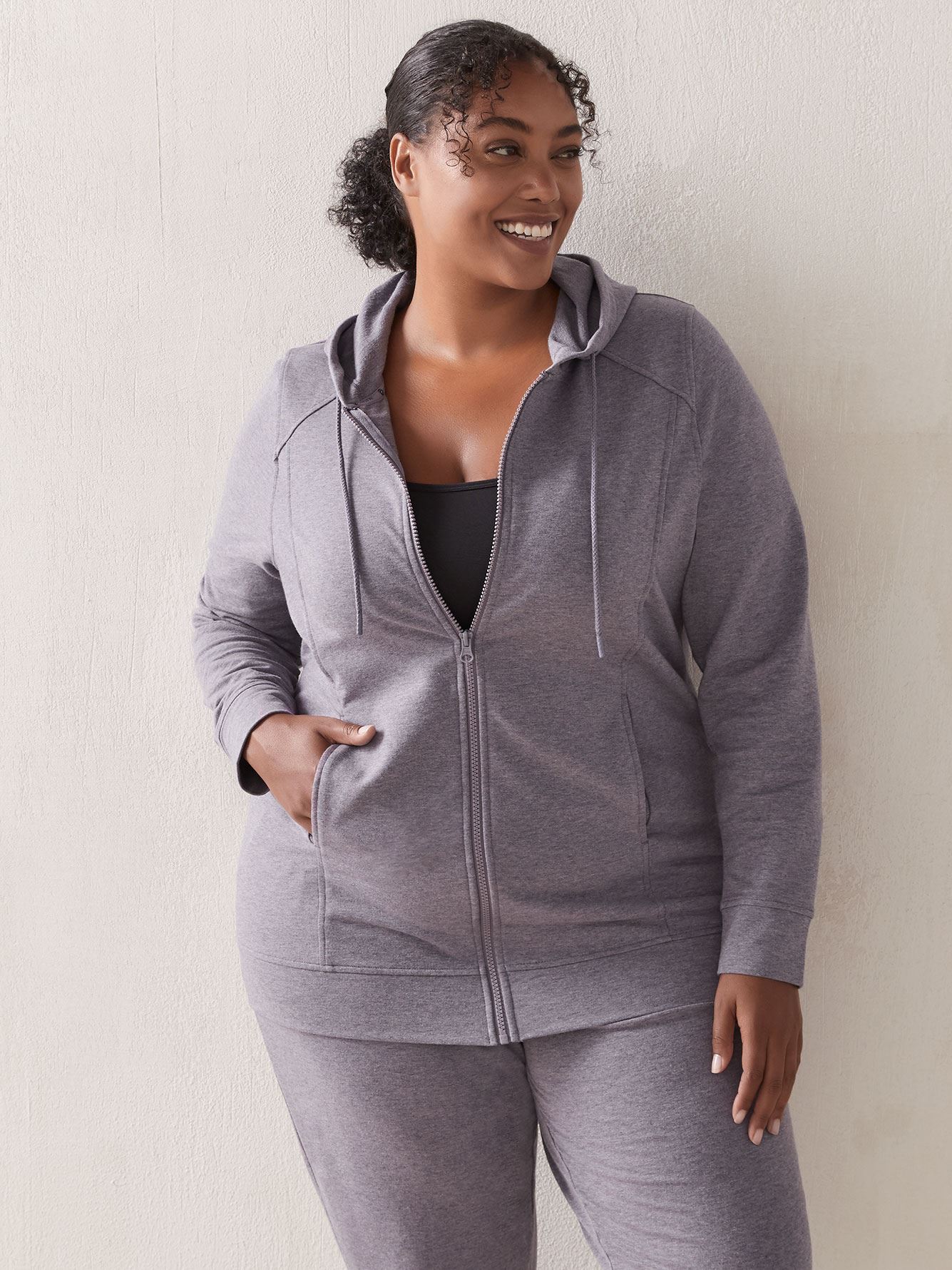 zip up hoodie womens plus size