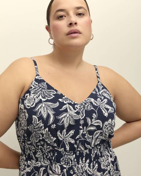 Responsible, Printed Sleeveless Maxi Dress