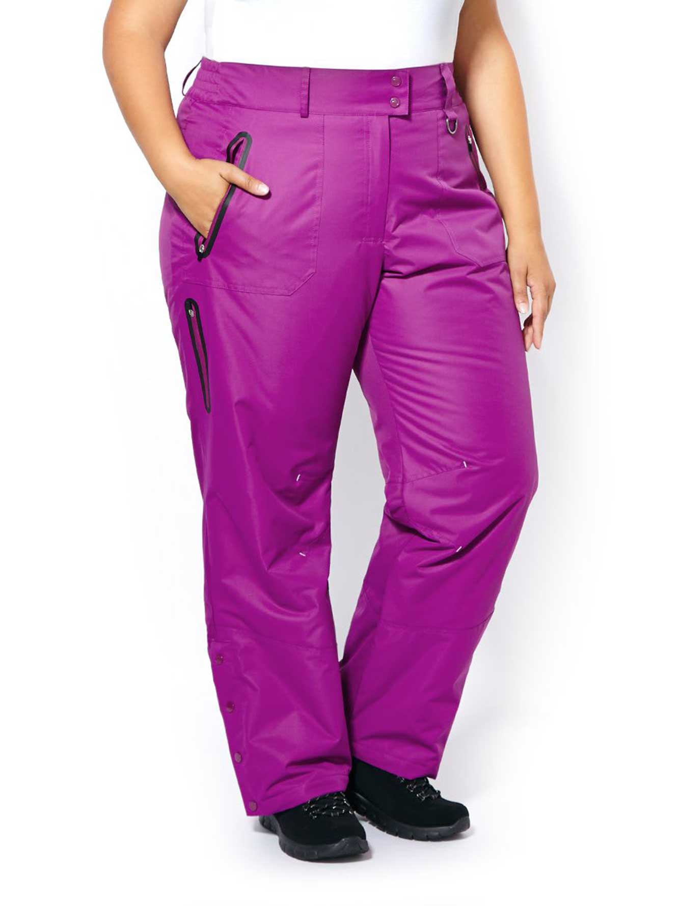 grey formal trousers women's