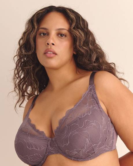 Lace Balconette Padded Bra - Déesses Collection