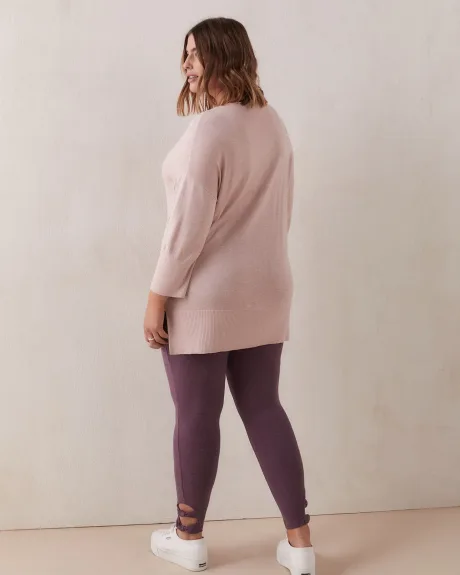 Fashion Legging With Side Knot Detail - In Every Story