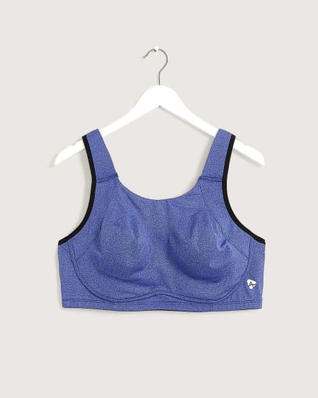 Wireless Sports Bra with Convertible Back - Active Zone