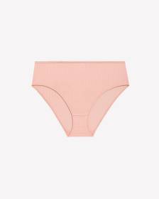 Culotte échancrée côtelée colorée deux tons - ti Voglio