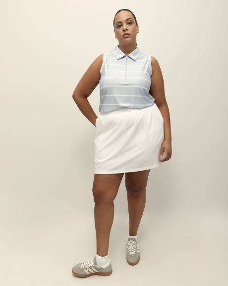 Responsible, Woven Skort with Elastic Waistband - Active Zone