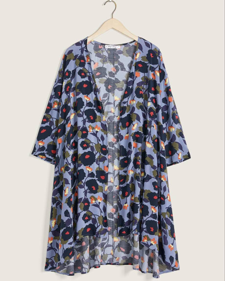 Printed Woven Cover-Up Overpiece - In Every Story