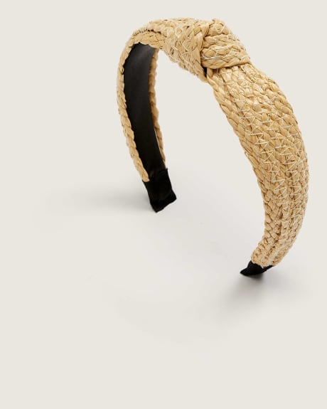 Raffia Knotted Headband - In Every Story