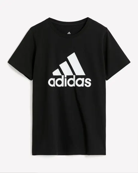 Essential T-Shirt with Iconic Logo - adidas