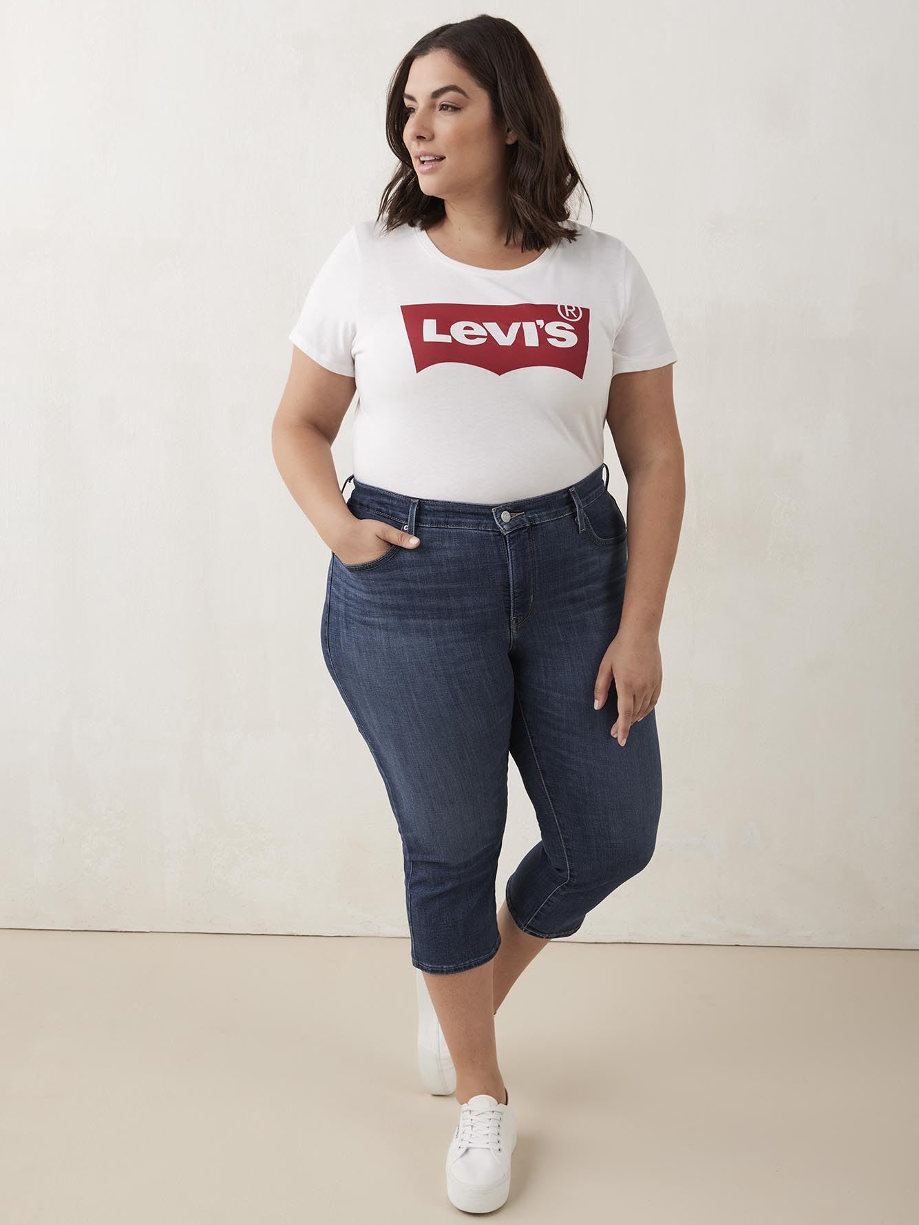 Dark Wash 311 Shaping Skinny Capri Jeans - Levi's | Penningtons