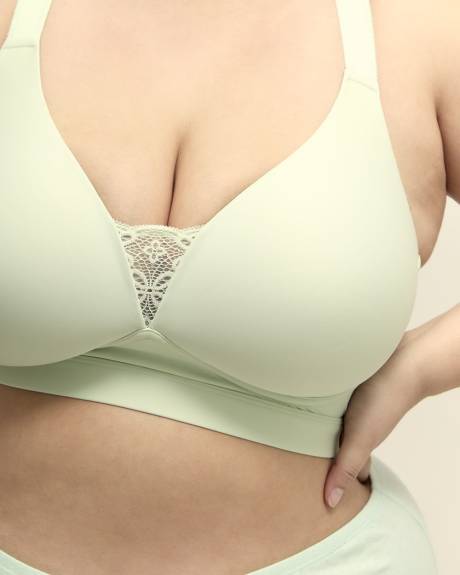 Soutien-gorge contour rembourré avec dentelle, sans armatures - ti Voglio