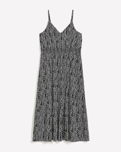 Responsible, Printed Sleeveless Maxi Dress