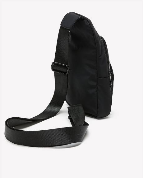 Black Nylon Slingback Bag - Active Zone
