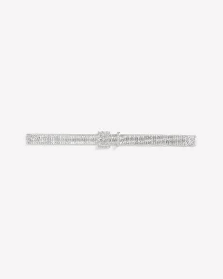 All-Over Rhinestone Belt