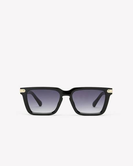 Plastic Rectangular Sunglasses