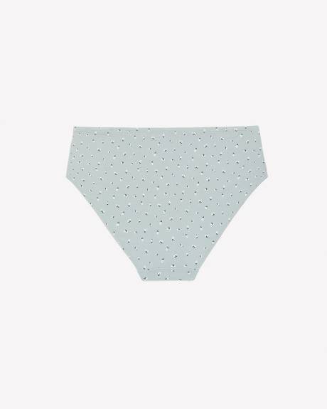 Culotte échancrée en coton à petites marguerites - ti Voglio