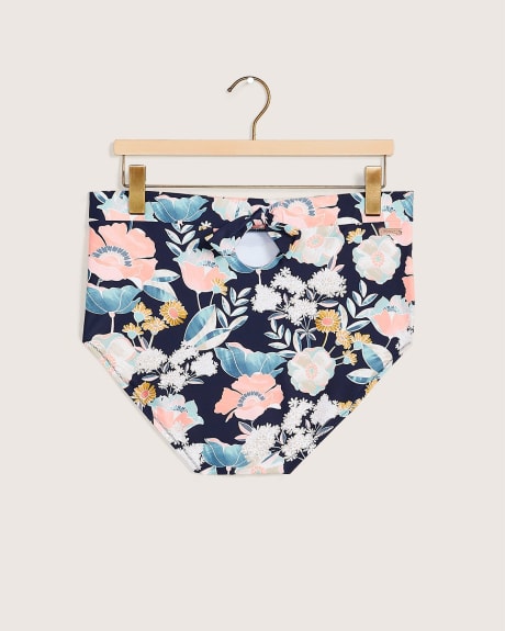 Culotte de maillot de bain imprimée floral - Raisins Curve
