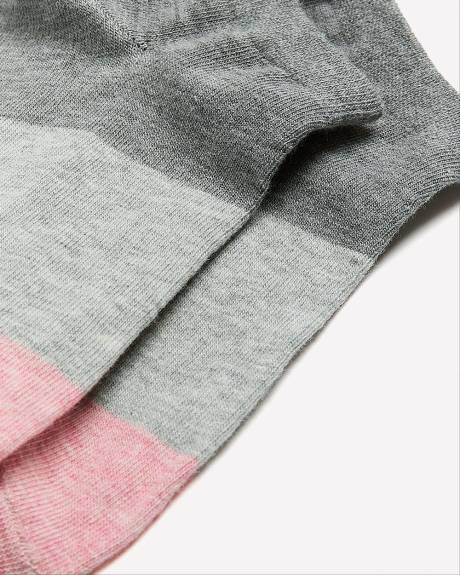Colour Block Ankle Socks