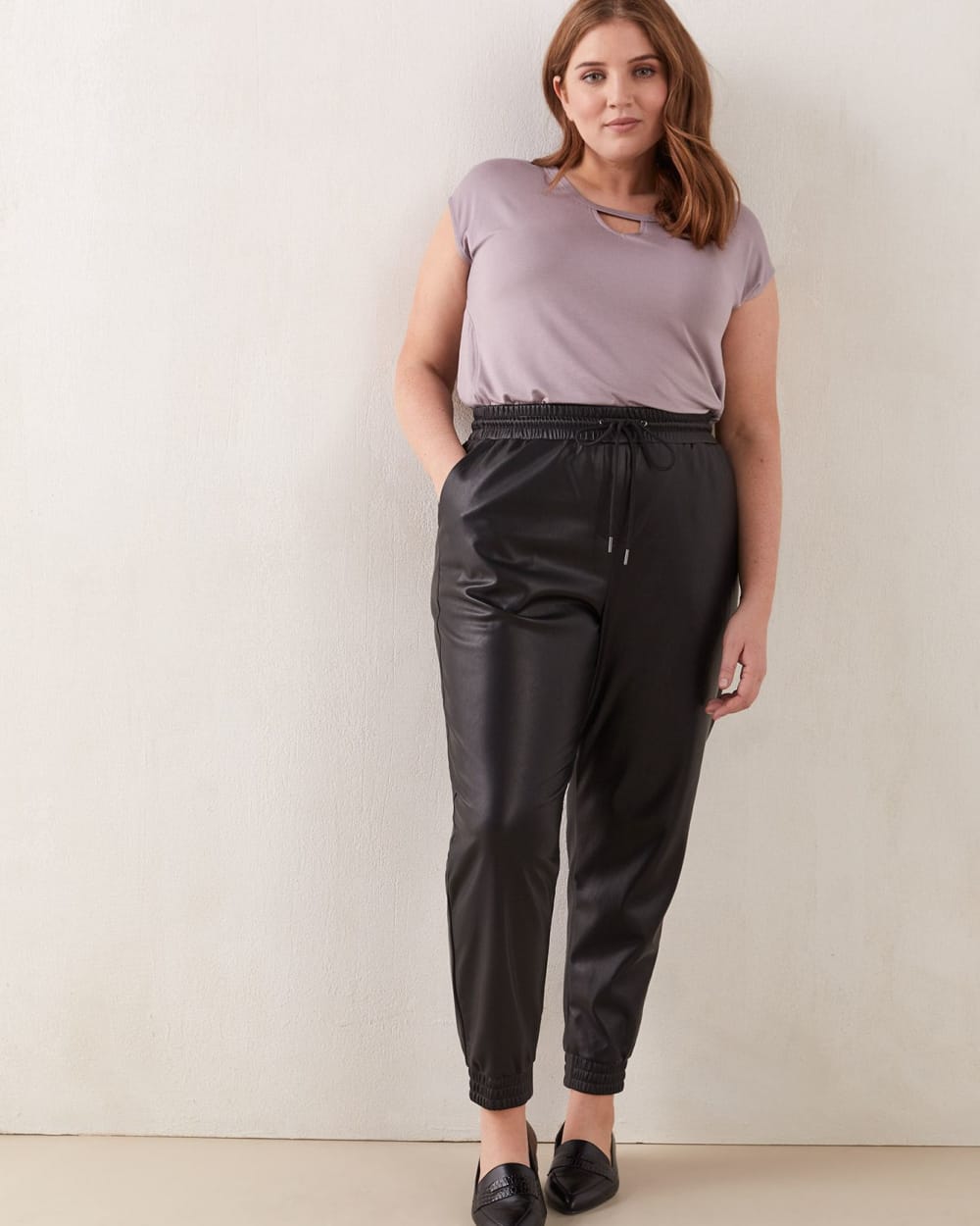 PU Jogger Pant - Addition Elle