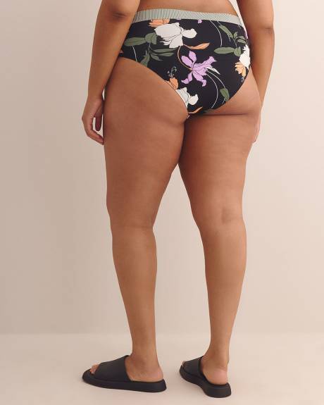 Floral High-Waisted Dreamy Marlee Swim Brief - Body Glove