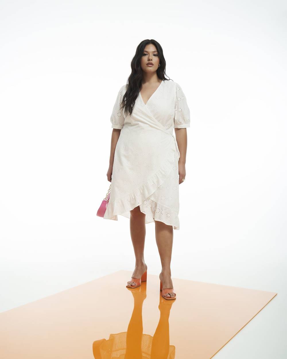 Plus size hotsell wrap dress cheap