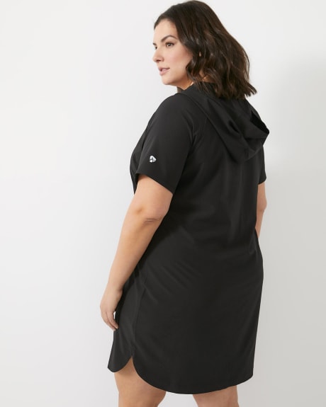 Responsible, Stretchy Hooded Dress - ActiveZone