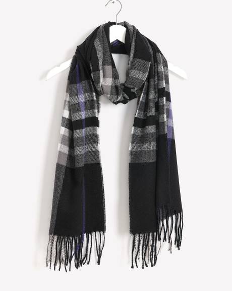 Transitional Plaid Scarf