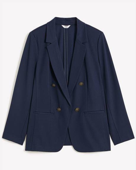 Knit Slub Blazer