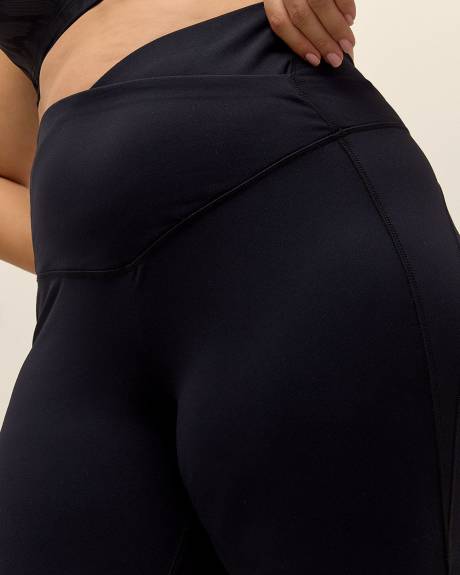 Black Sculpting Crisscross Yoga Pant - Active Zone